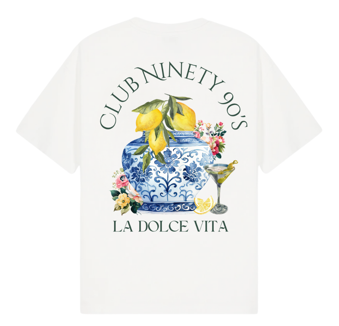 La Dolce Vita Oversized box Tee