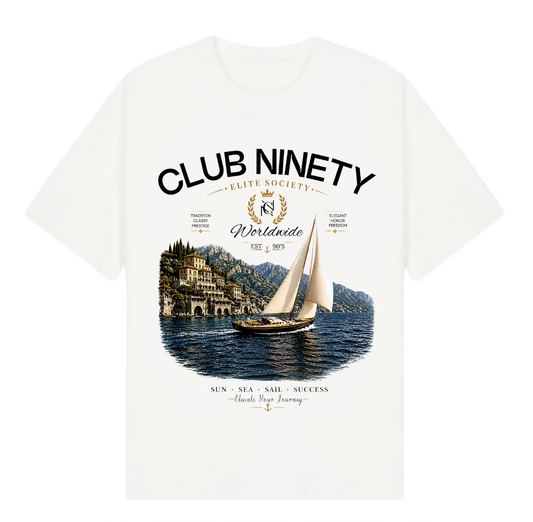 Sailing Oversized box Tee