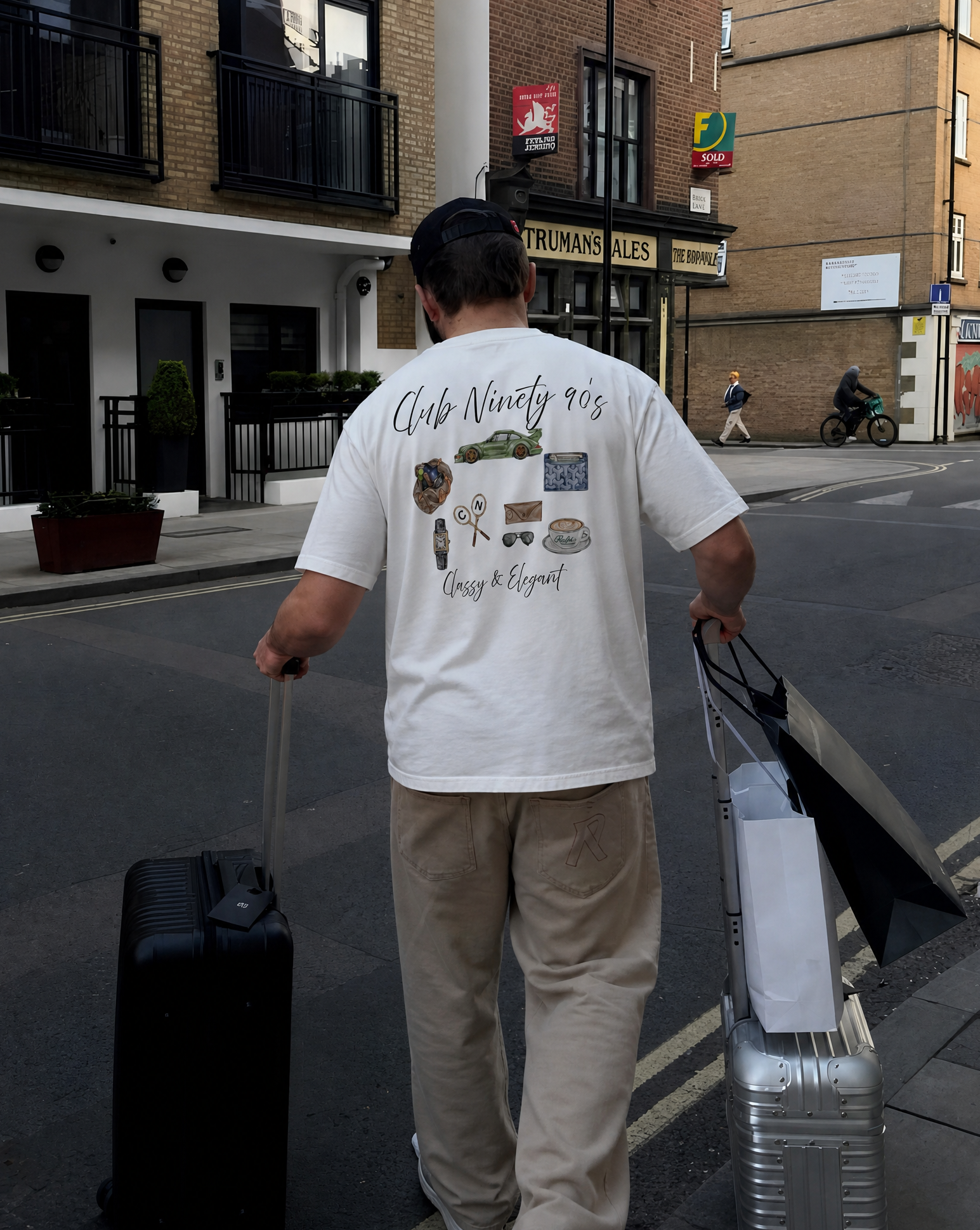 Old Money Oversized box Tee