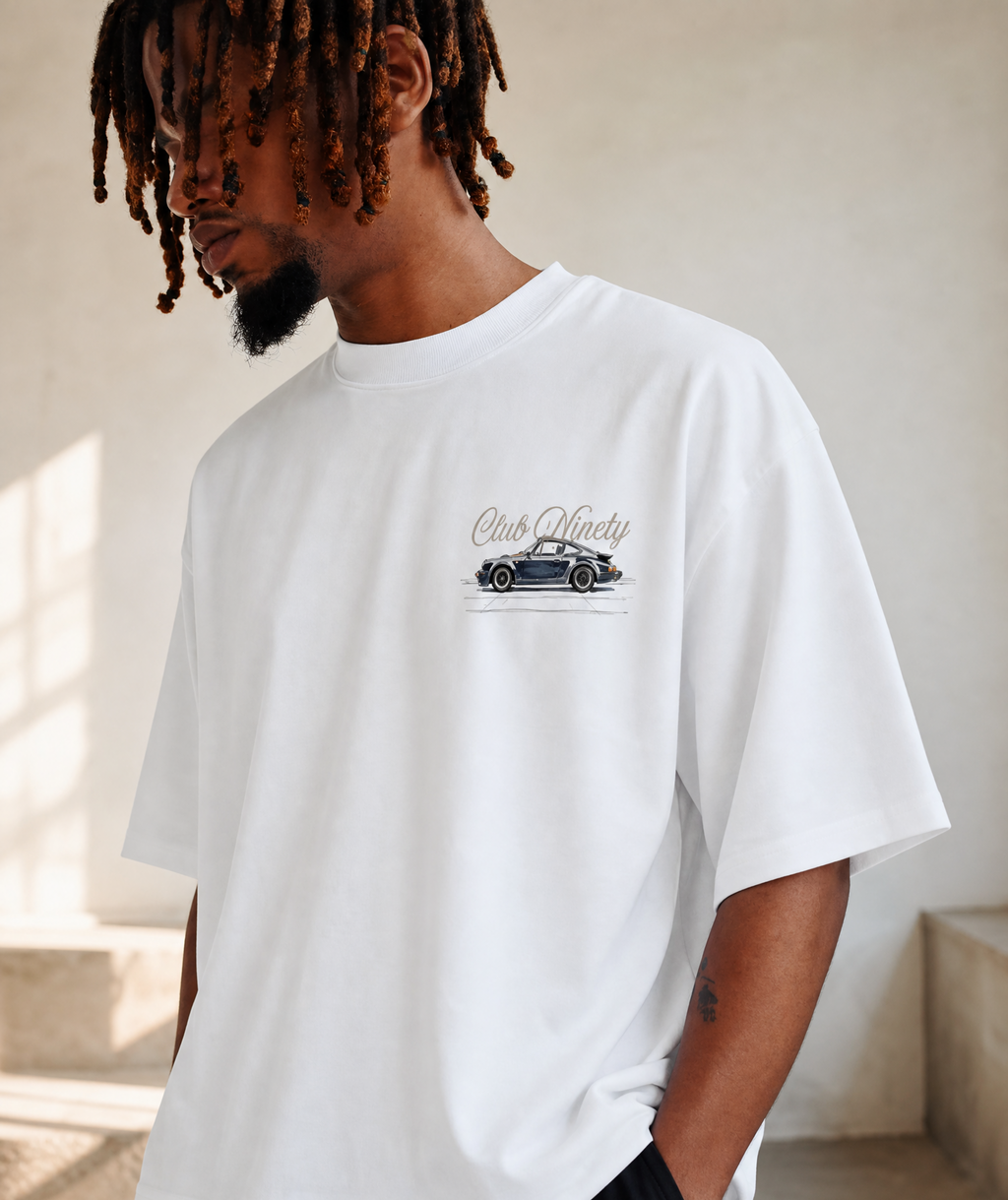 The Boutique Oversized box Tee