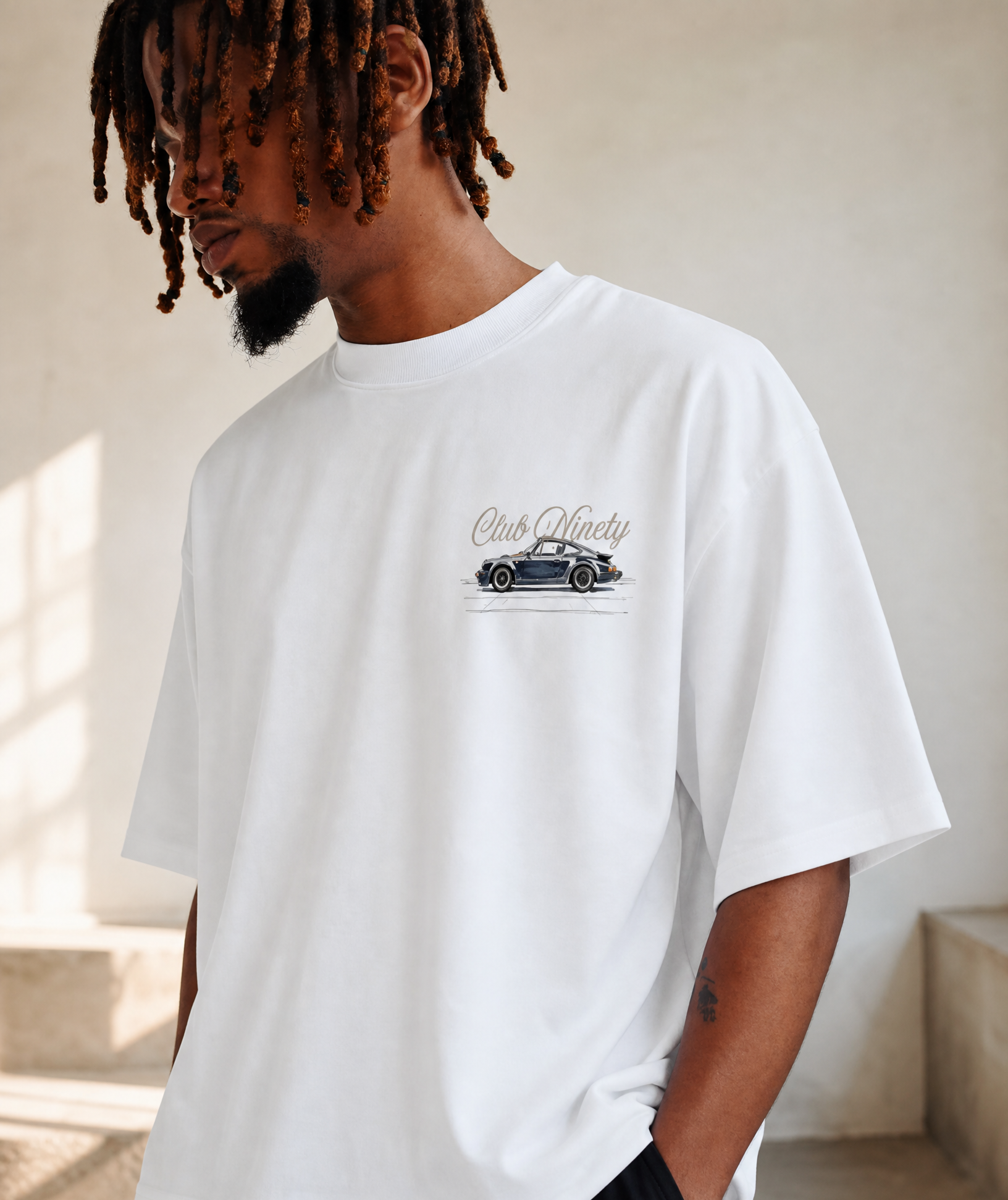 The Boutique Oversized box Tee