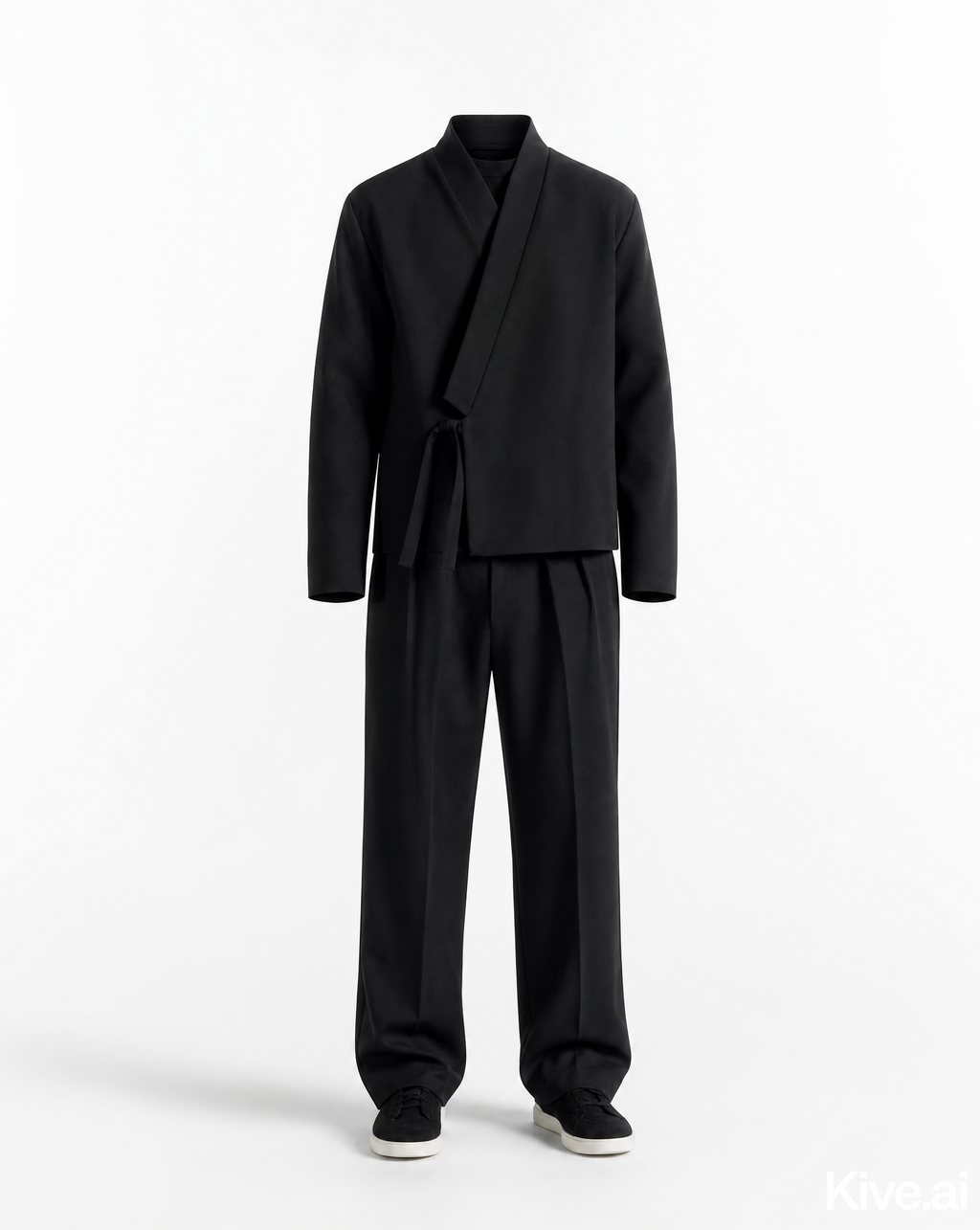 Kimono wrap set (jacket + pants) - Club Ninety