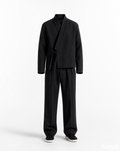 Kimono wrap set (jacket + pants) - Club Ninety