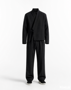 Kimono wrap set (jacket + pants) - Club Ninety