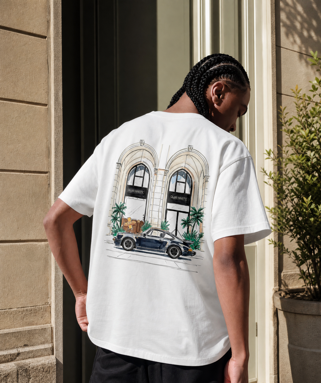 The Boutique Oversized box Tee
