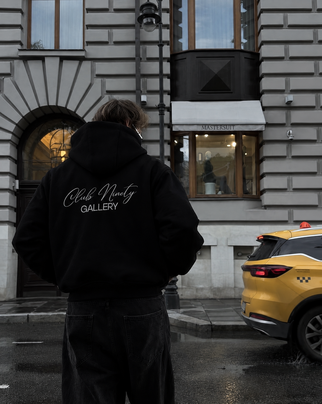 GALLERY Black Hoodie