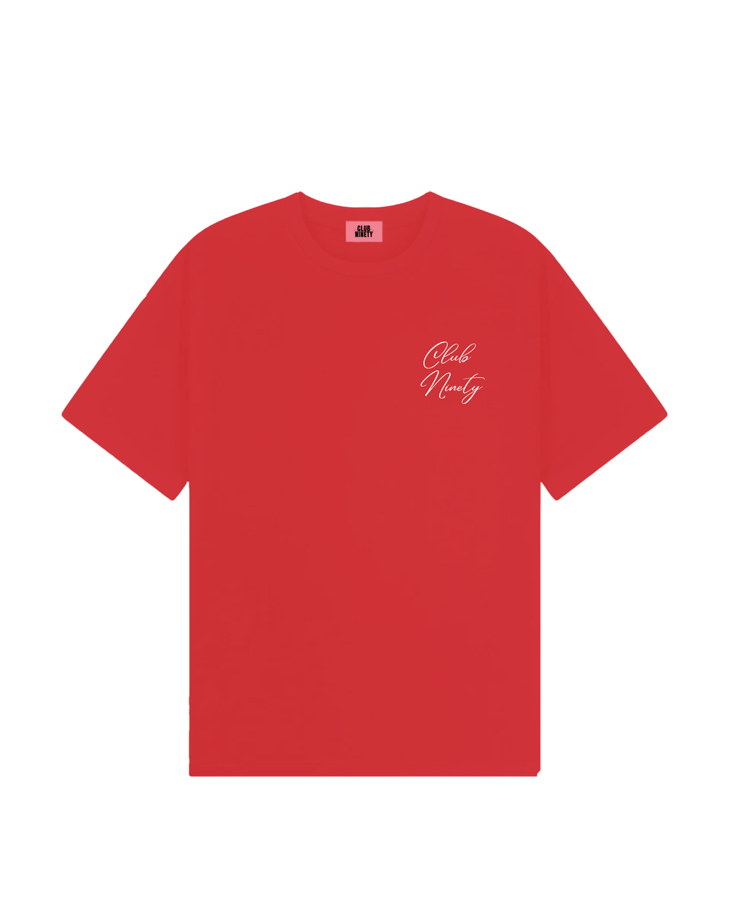 heavyweight boxy t-shirt in orange