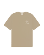 heavyweight boxy t-shirt in orange