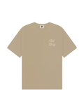 heavyweight boxy t-shirt in orange
