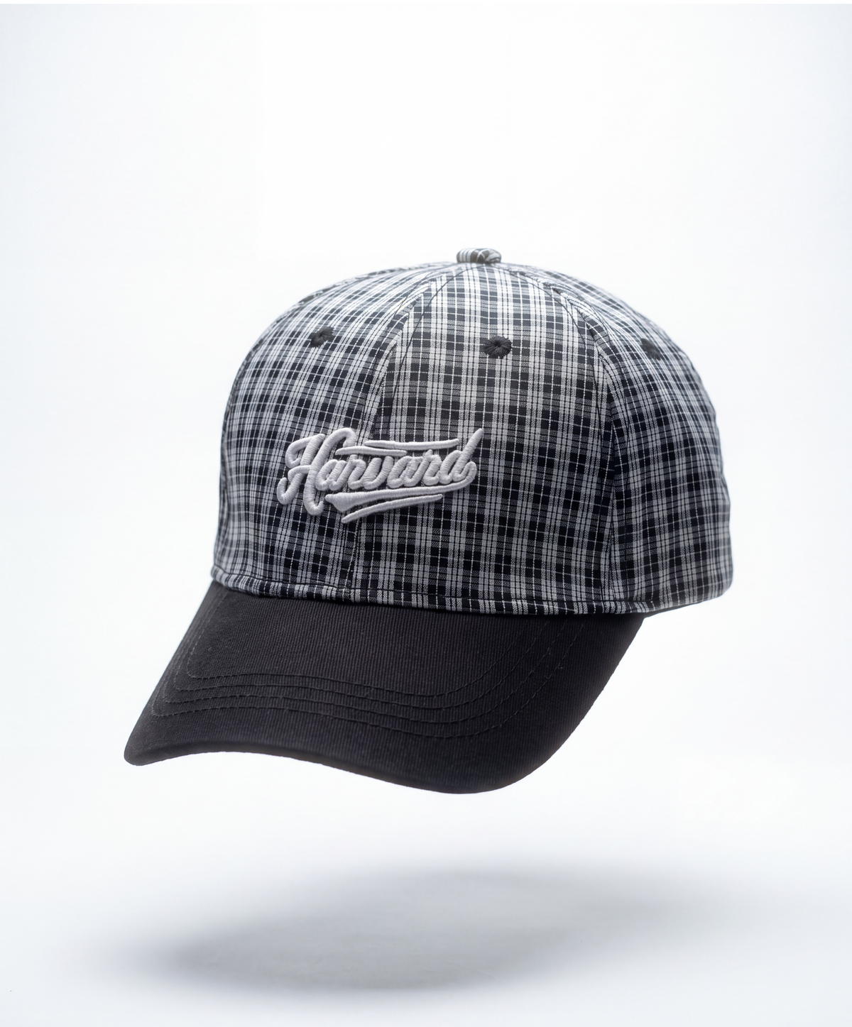 stripe baseball cap in blue