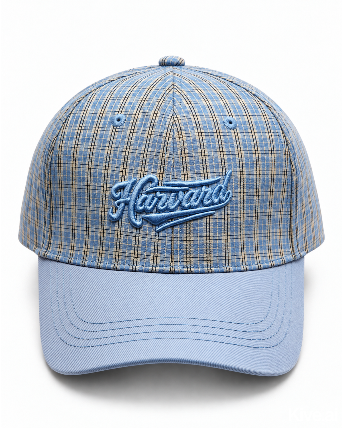 stripe baseball cap in blue