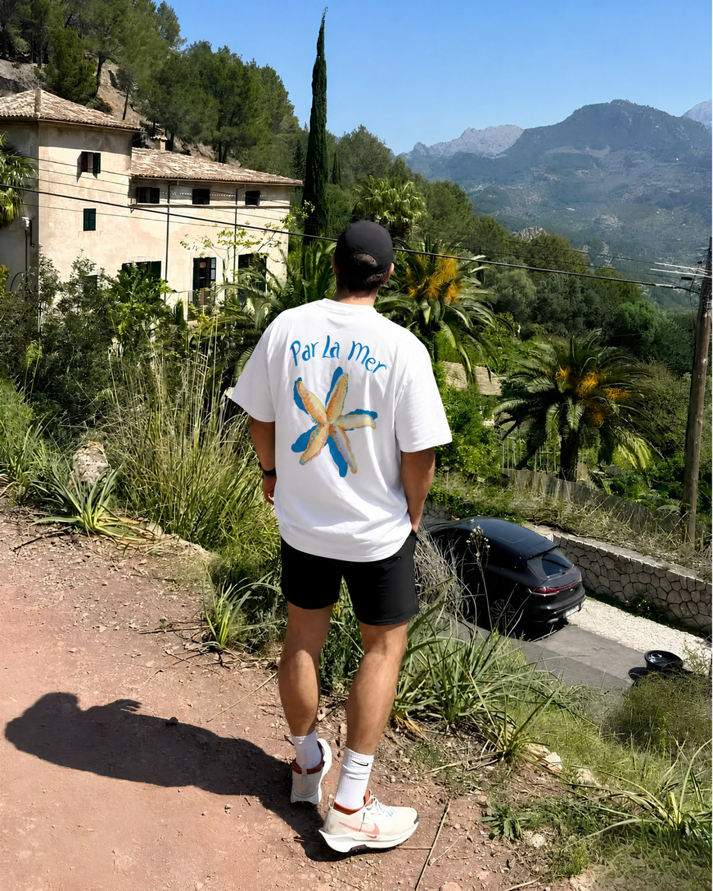 Par La Mer Oversized box Tee