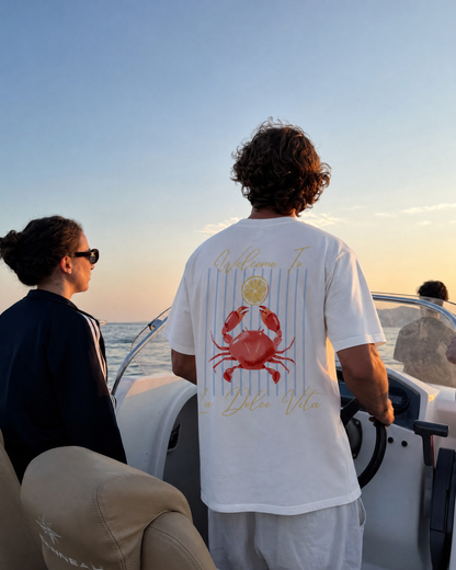 Dolce Vita Lobster Oversized box Tee