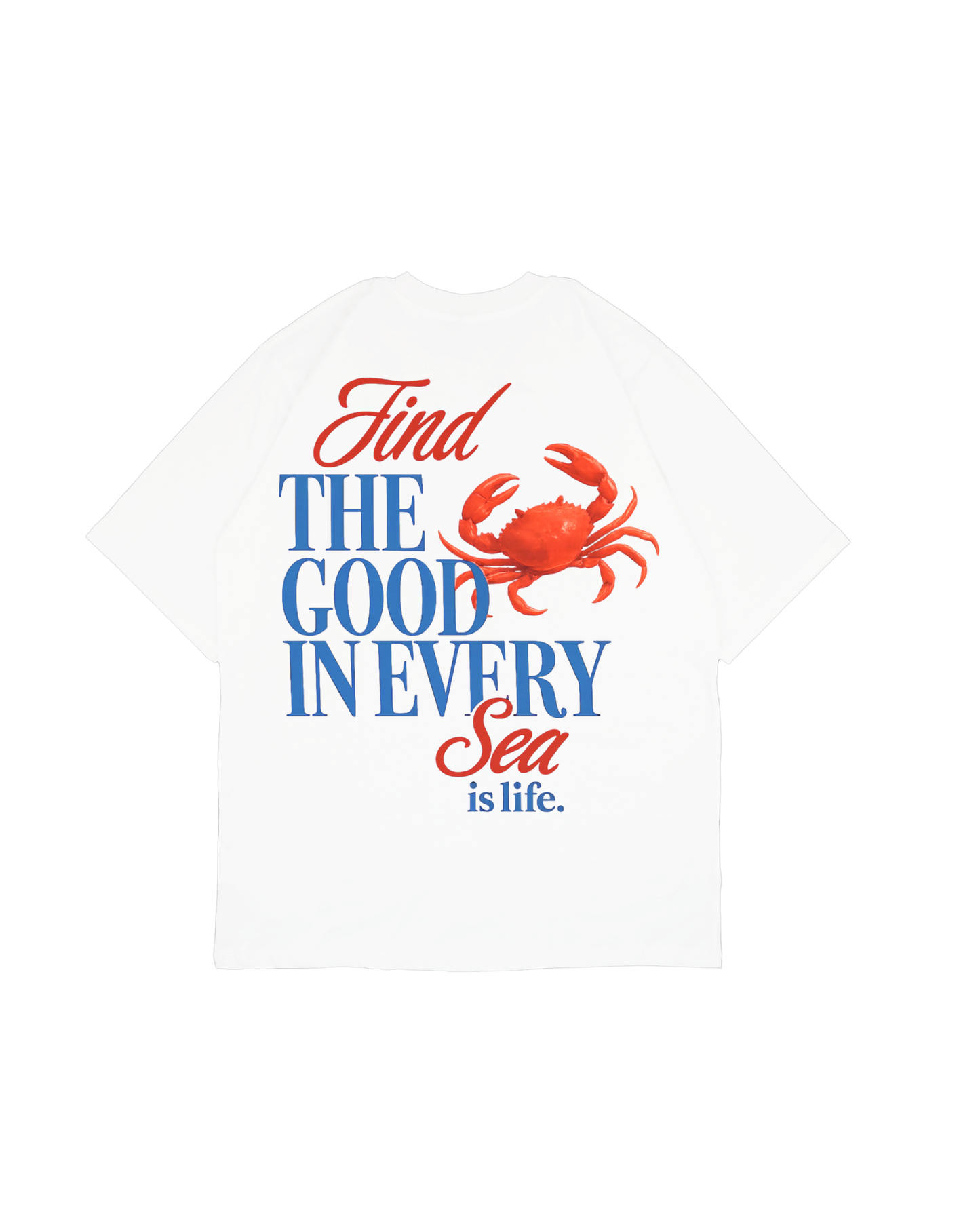 The See is Life Oversized box Tee